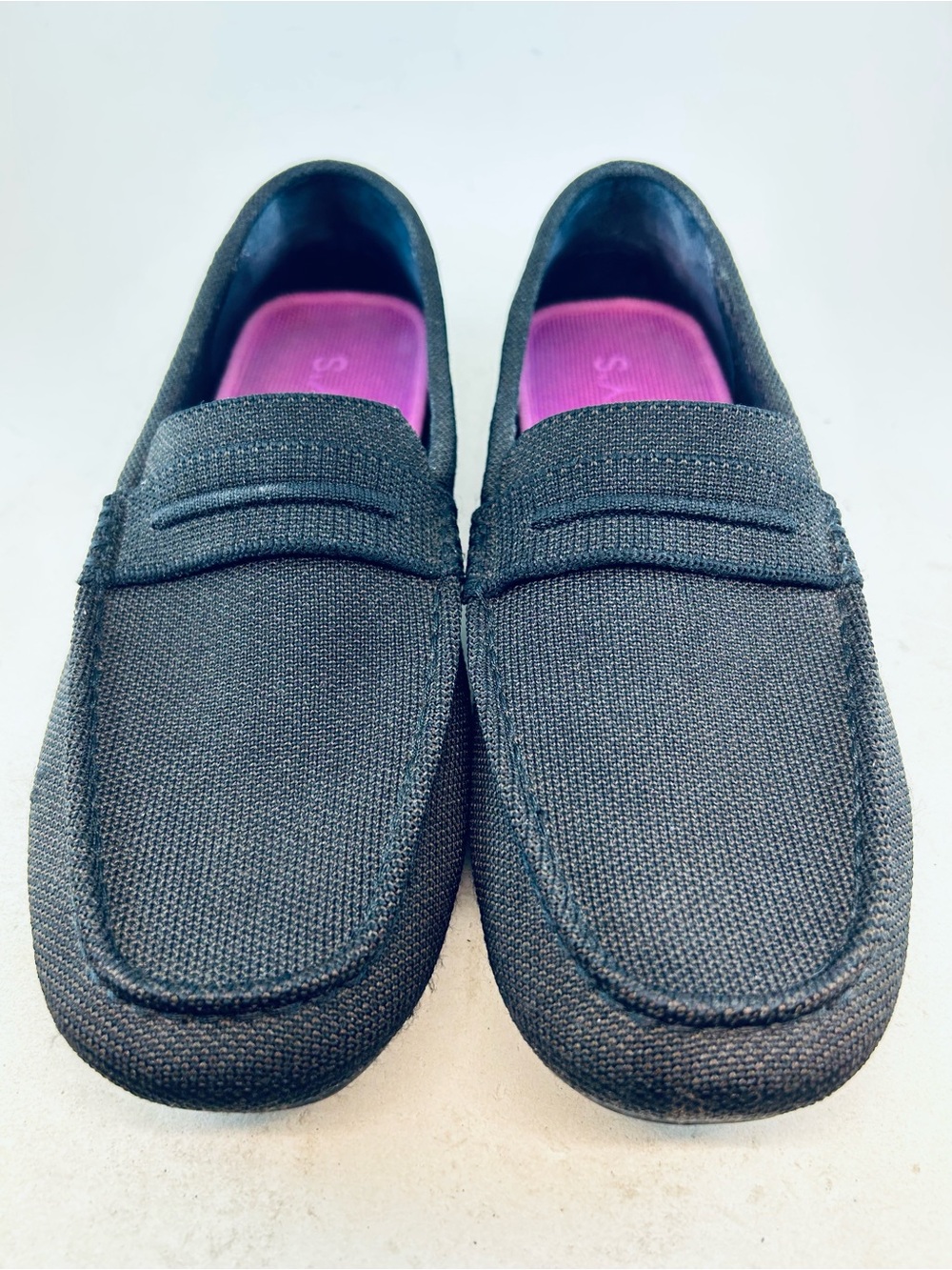 Rothy's Black Driver Slip On Knit Loafers, size 10.5 EU 41.5 - Picture 2 of 11